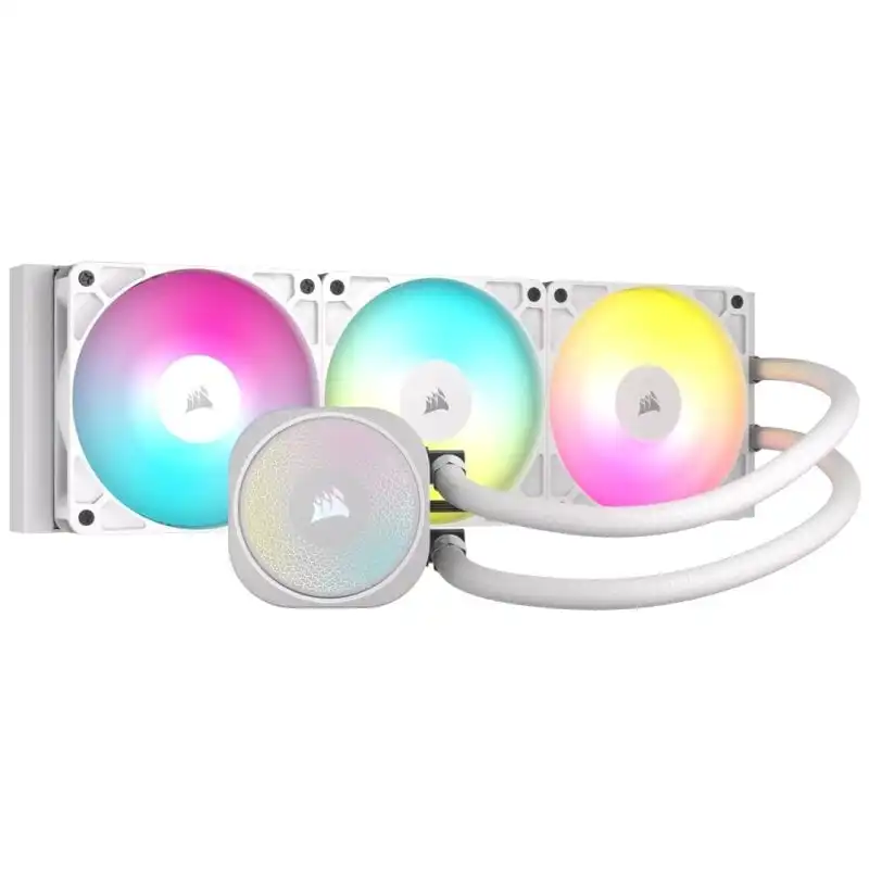 Corsair NAUTILUS 360 RS ARGB Kit Refrigeración Líquida 360mm Blanco