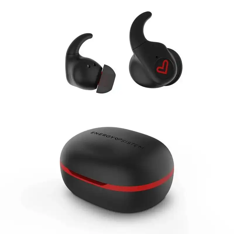 Energy Sistem Freestyle Auriculares Deportivos True Wireless Stereo Bluetooth Negro/Rojo