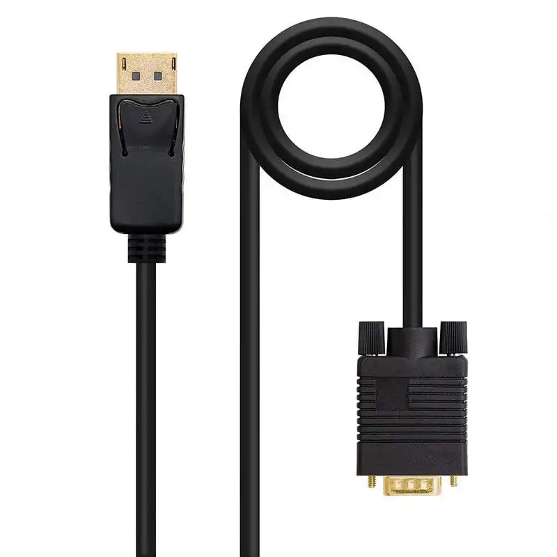 Nanocable Cable Conversor DisplayPort a VGA Negro 2m