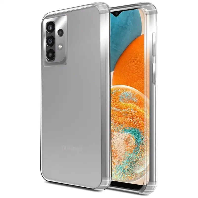 PcCom Essential Funda Antishock Transparente para Samsung Galaxy A23 5G