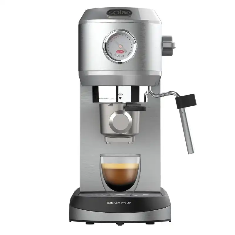 Solac CE4523 Cafetera Semi-Automática Espresso Acero Inoxidable