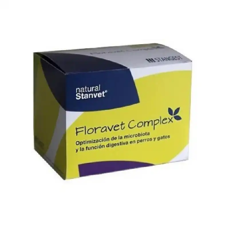 Stanvet Suplemento para Perros y Gatos Floravet Complex en Sobres 82