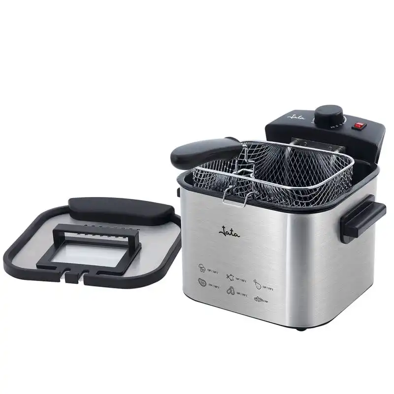 Jata FR279 Freidora con Cuba Extraíble 2.5L 2000W Acero Inoxidable