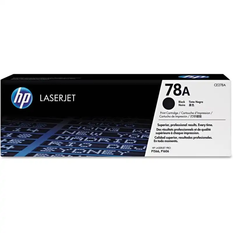 Cartucho de Tóner Original HP LaserJet 78A Negro