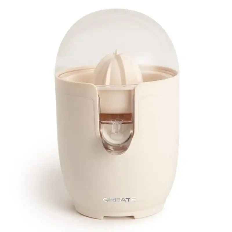 Create Juicer Retro Exprimidor Eléctrico de Cítricos 90W Blanco Roto