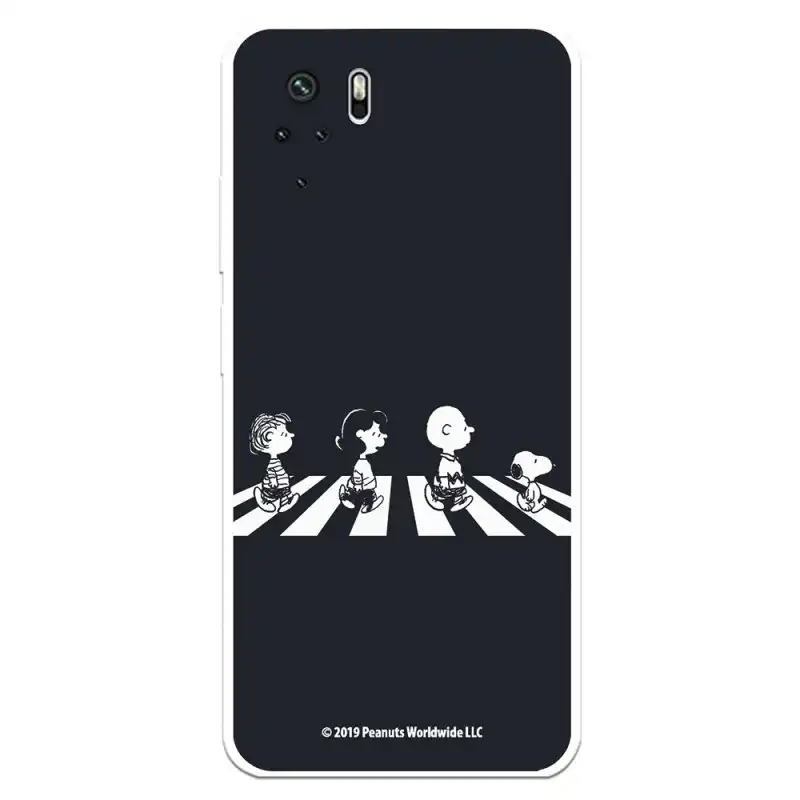 Funda Oficial de Peanuts Personajes Beatles Snoopy para Xiaomi Redmi Note 10