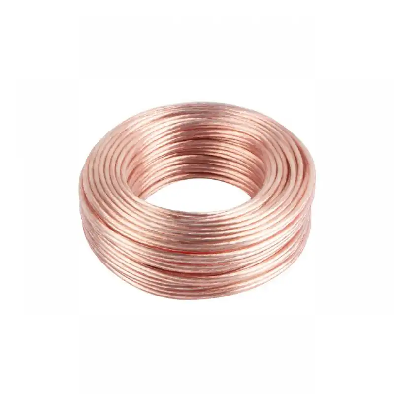 Lanberg Cable para Altavoz Transparente 2X2.5mm2 25m