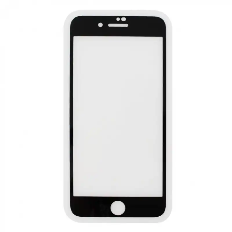 Mooov Protector Pantalla Cristal Templado 3D Marco Negro para Iphone 7/8/SE 2020