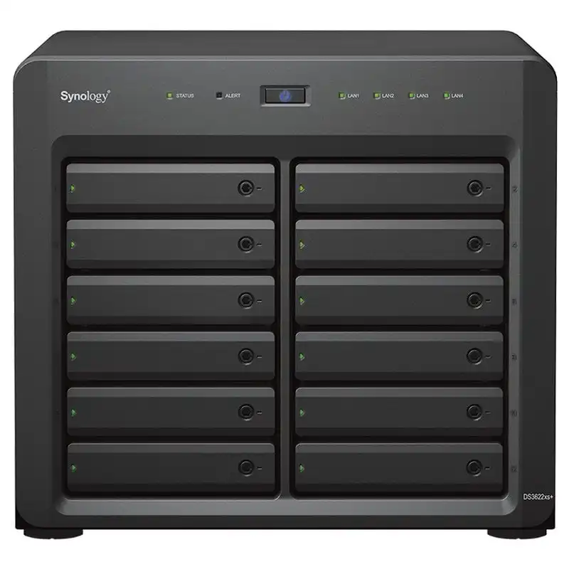 Synology DiskStation DS3622xs+ NAS 12 Bahías 16GB RAM Negro