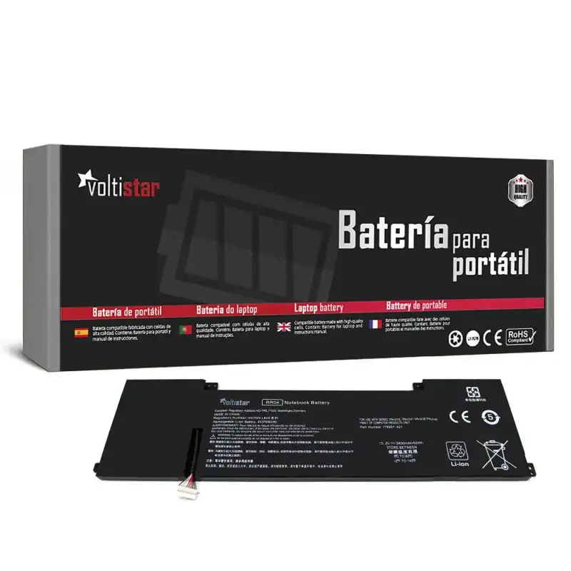 Batería Para Portátil Hp Omen 15 15-5014tx Rr04 Rr04xl 778951-421 Hstnn-lb6n
