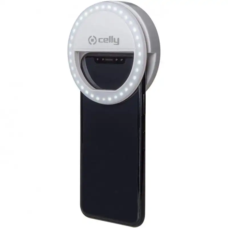 Celly ClickLight Pro Flash para Selfies XL Blanco