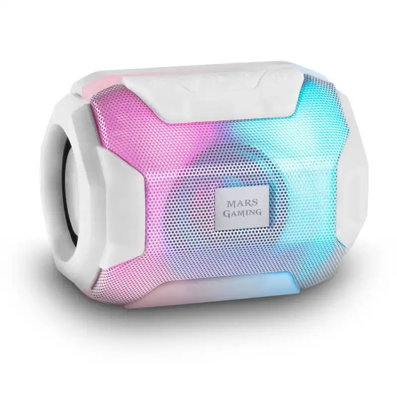 Mars Gaming MSBAX Altavoz Bluetooth 10W Blanco