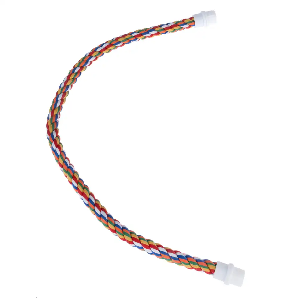 TIAKI Percha flexible para pájaros - L: 2,2 cm de diámetro, 81 cm de largo