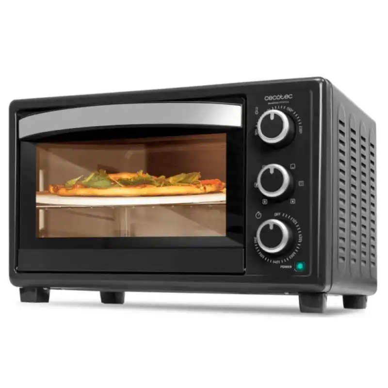 Cecotec Bake&Toast 2600 Black 4Pizza Horno de Sobremesa 26L 1500W Negro
