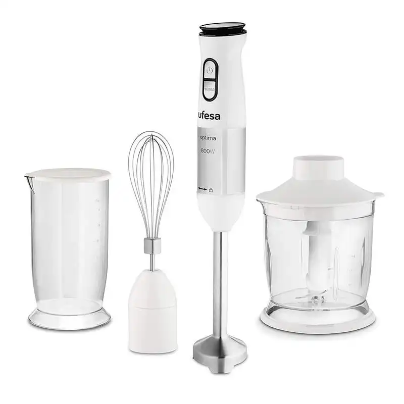 Ufesa BP4562 Optima Batidora de Mano 800W Blanco/Gris