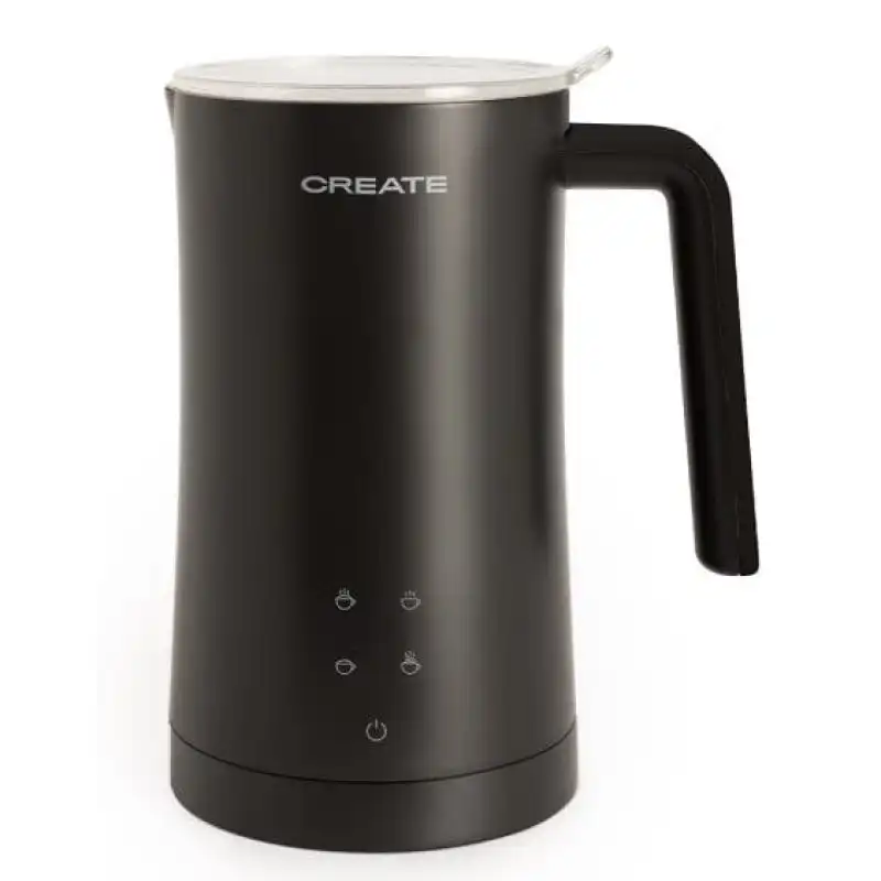 Create Milk Frother Studio Espumador Calentador de Leche 580ml 400W Negro
