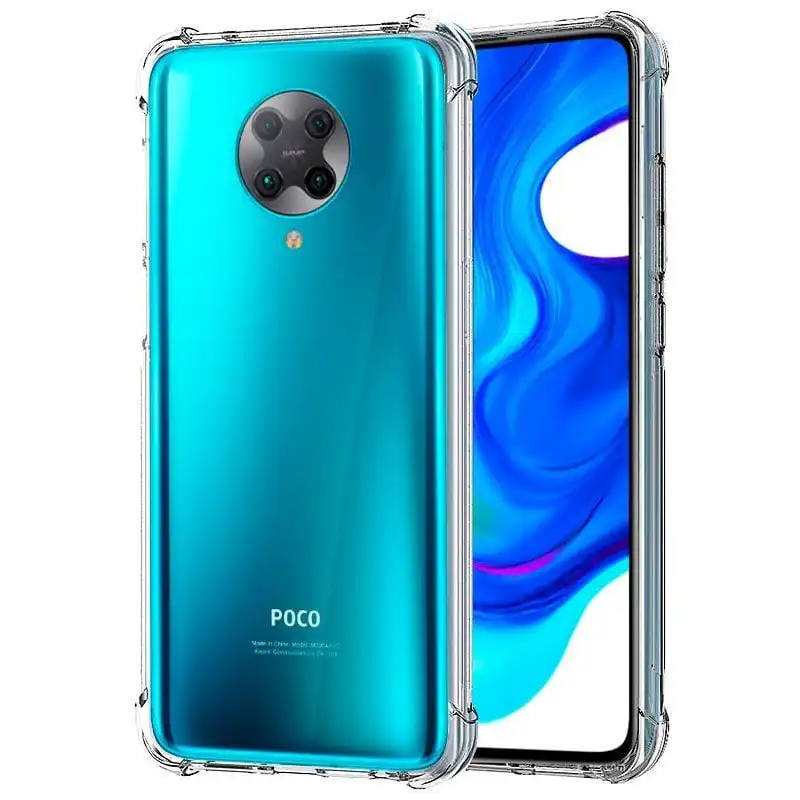 Cool Funda AntiShock Transparente para Xiaomi Pocophone F2 Pro