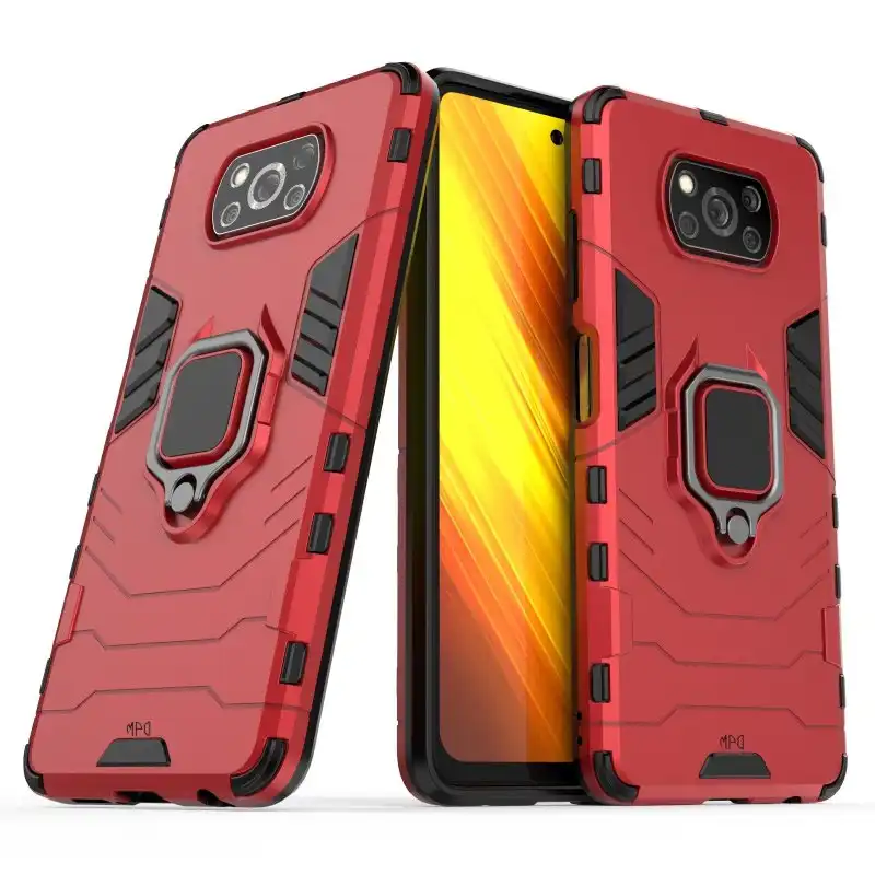 Funda Magnética Con Anillo Para Móvil Xiaomi Poco X3 Nfc/pro