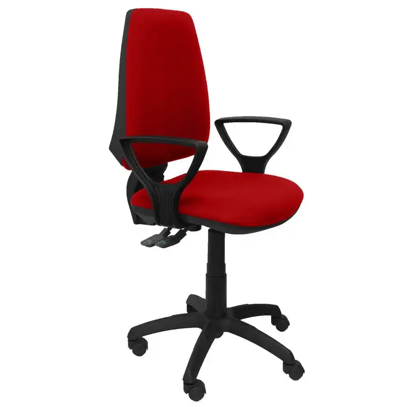 Piqueras y Crespo Elche S Bali Silla de Oficina Brazos Fijos Roja