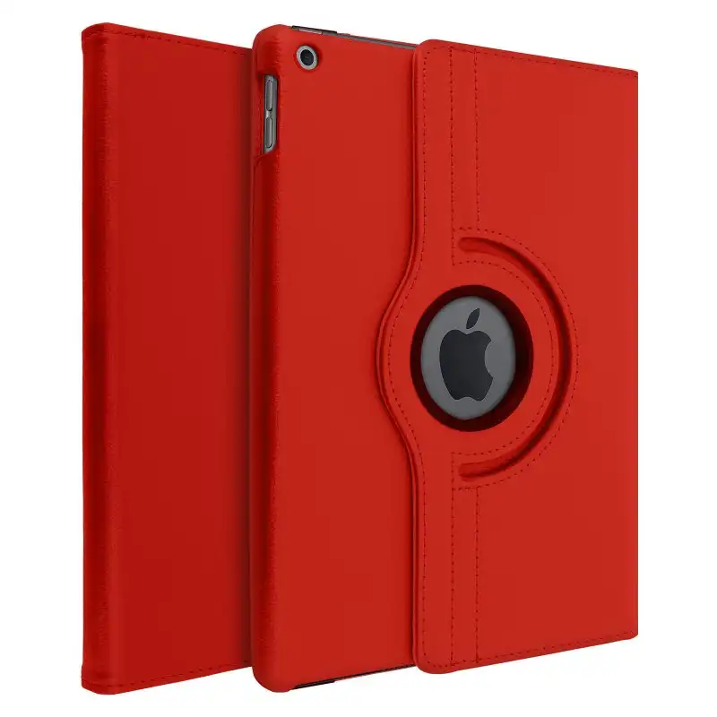 Avizar Funda Libro Soporte Roja para Apple iPad 8 10.2 2020