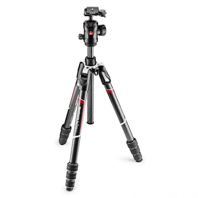 Manfrotto Befree GT Trípode de Viaje de Fibra de Carbono con Rótula de Bola