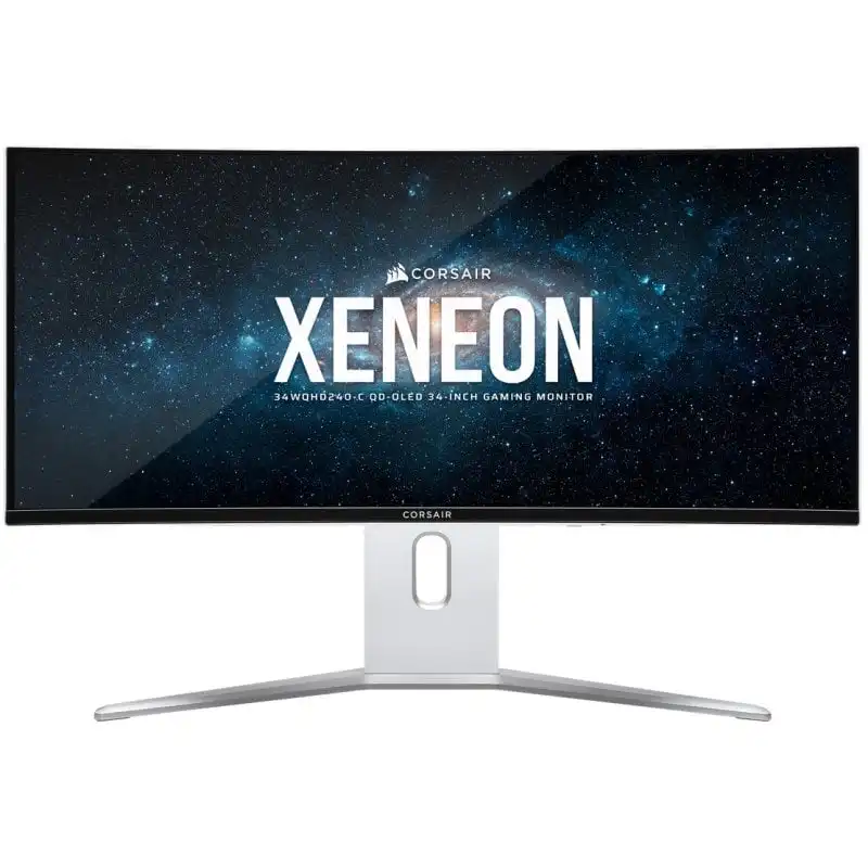 Corsair XENEON 34WQHD240-C 34" QD-OLED UltraWide QHD 240Hz 0.03ms HDR 400 FreeSync Premium Curva