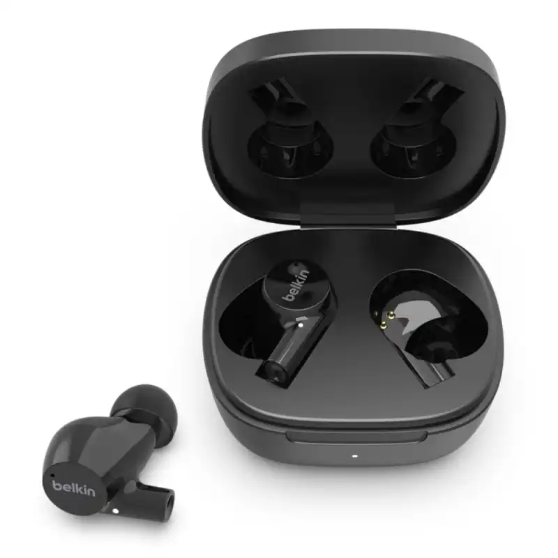 Belkin Soundform Rise Auriculares True Wireless Negros
