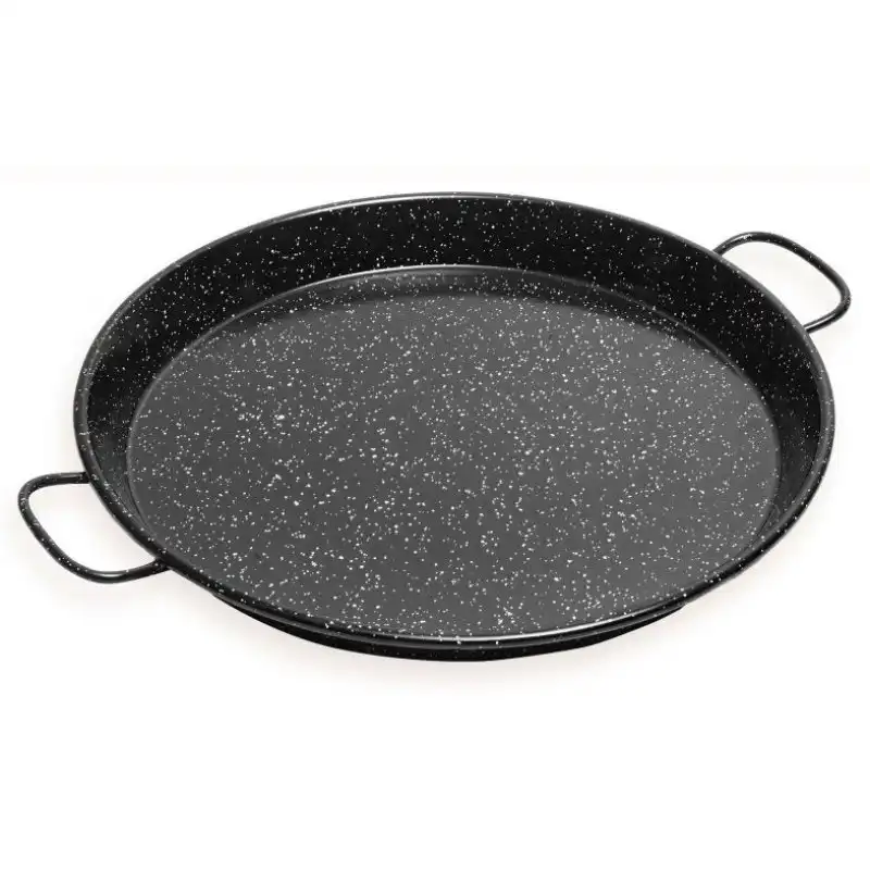 Briebe BRI-700514 Paellera Valenciana Inducción 15cm para Vitrocerámica Fuego Gas Horno Negro