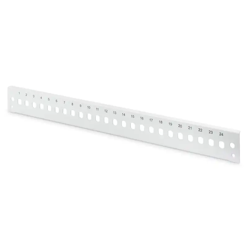 Digitus Panel Frontal Vertical 24 Puertos ST 1U Gris
