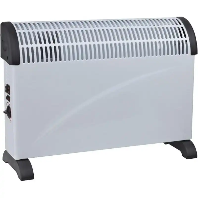 Svan SCEV2000H Convector Eléctrico Bajo Consumo 2000W Blanco/Negro