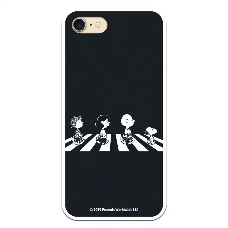 Funda Oficial de Peanuts Personajes Beatles Snoopy para iPhone 7