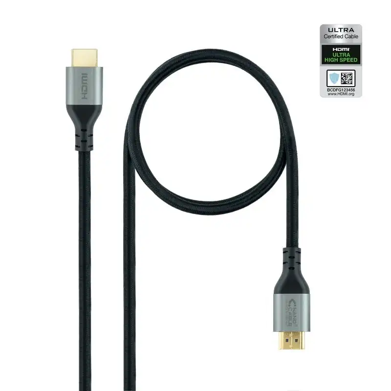 Nanocable Cable HDMI 2.1 Macho/Macho 2m Negro
