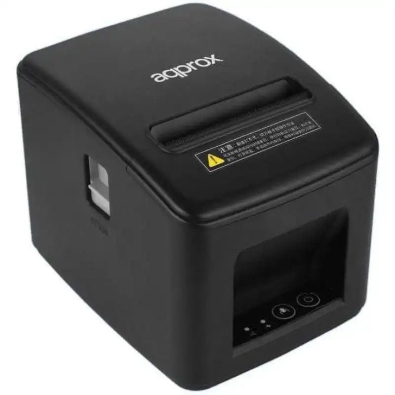 Approx APPPOS80AM-USB Impresora de Tickets Térmica USB-RJ11 Negra