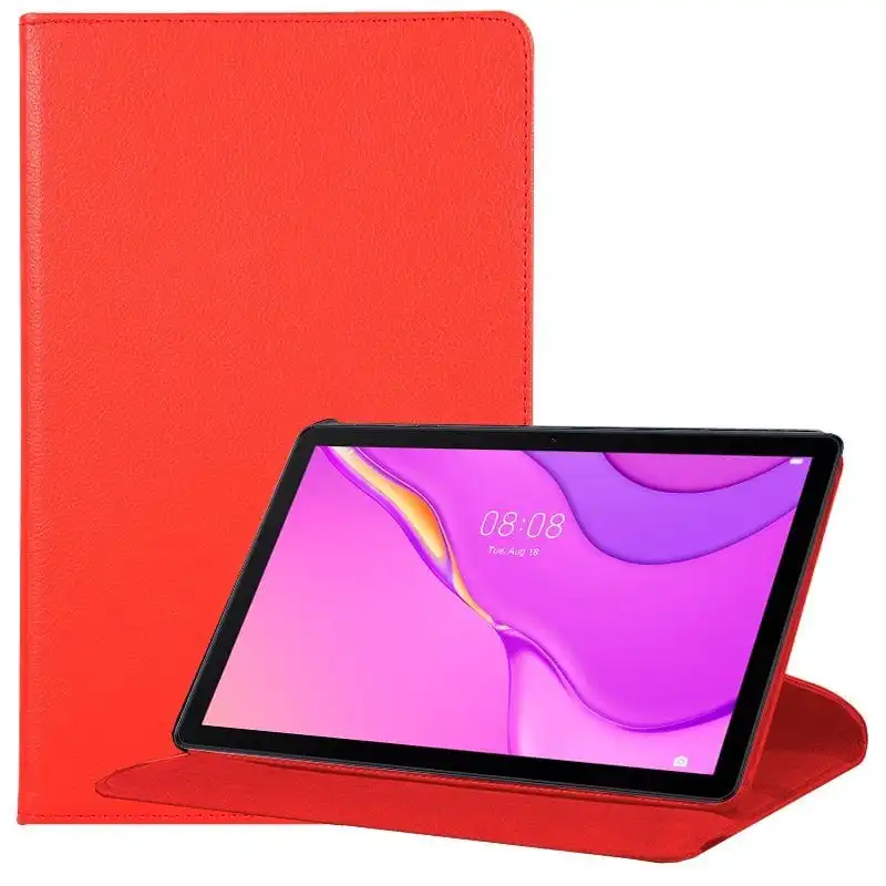 Cool Funda Libro Liso Rojo para Huawei Matepad T10s