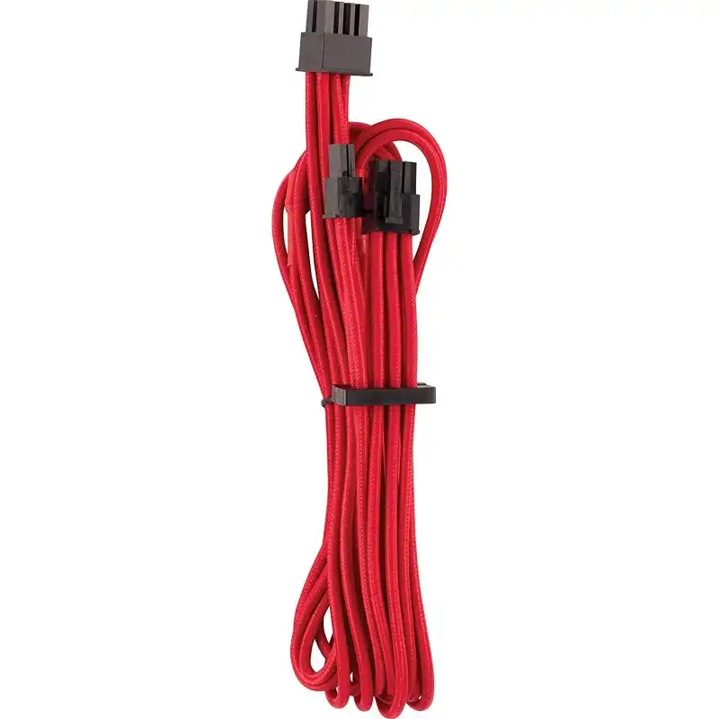 Corsair Premium Cable PCIe Tipo 4 Gen 4 Rojo