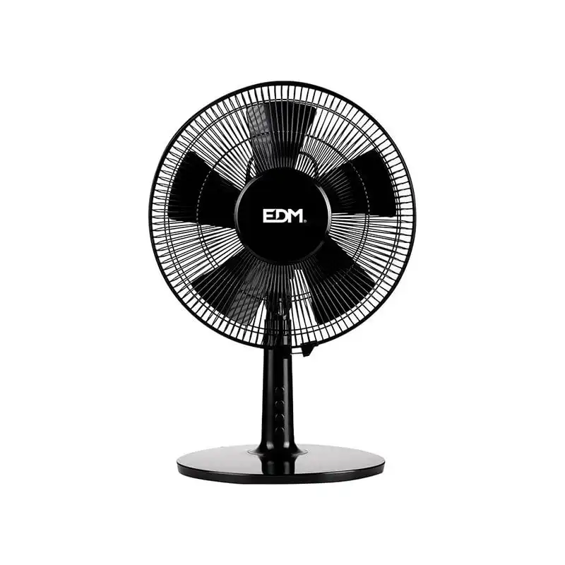 EDM 33502 Ventilador de Sobremesa 40W Negro