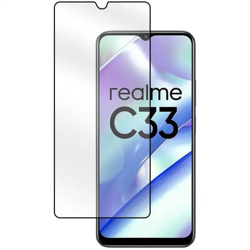 PcCom Essential Protector Cristal Templado 3D para Realme C33