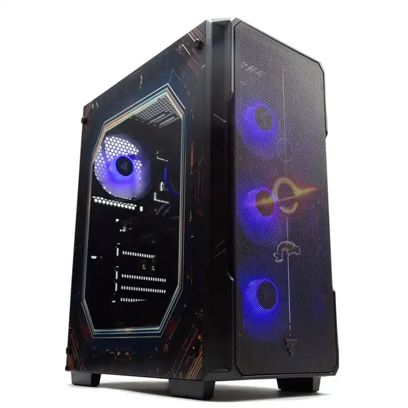 PcCom Lite AMD Ryzen 5 5500 / 16GB / 1TB SSD / RX 6600 - Space