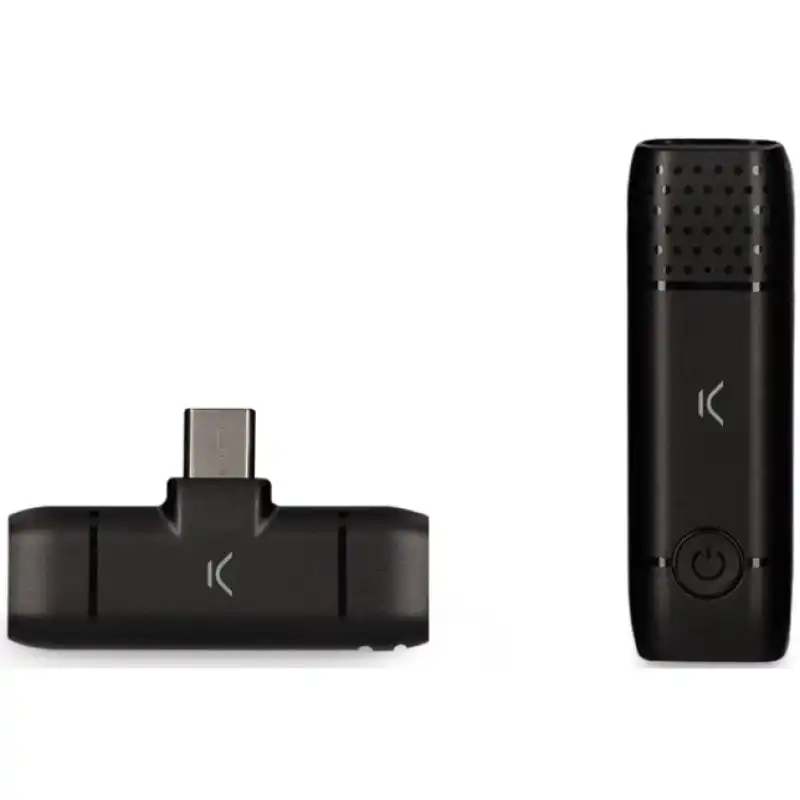 Ksix Micrófono Inalámbrico Móvil USB-C