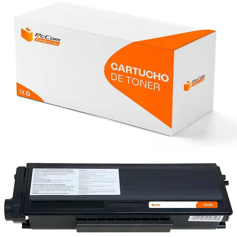 Pccom Essential Tóner Compatible Brother TN3130/TN3170/TN3230/TN3280 Negro