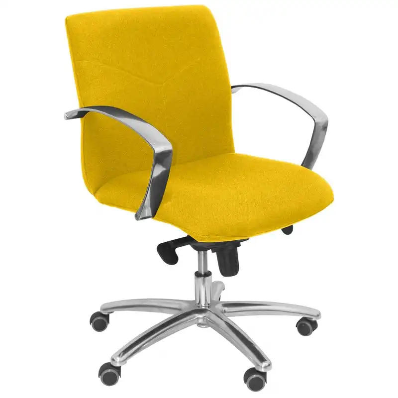Piqueras y Crespo Caudete Confidente Bali Silla de Oficina Amarilla