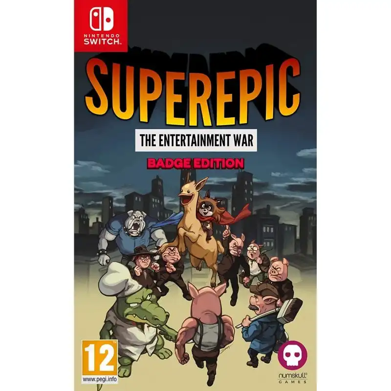 SuperEpic: The Entertainment War Collector Edition Nintendo Switch