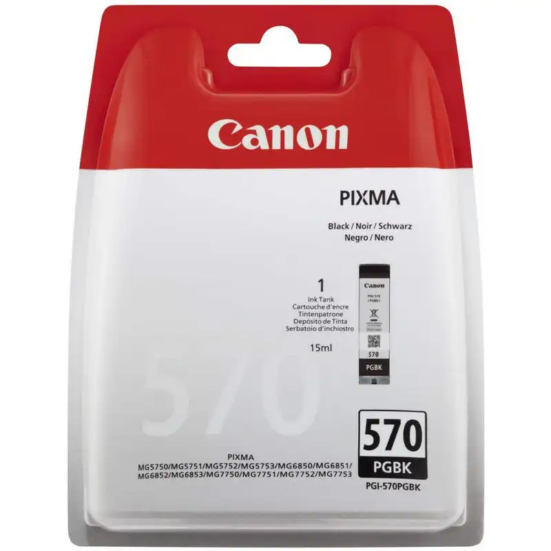 Canon PGI-570PGBK Cartucho Original Negro