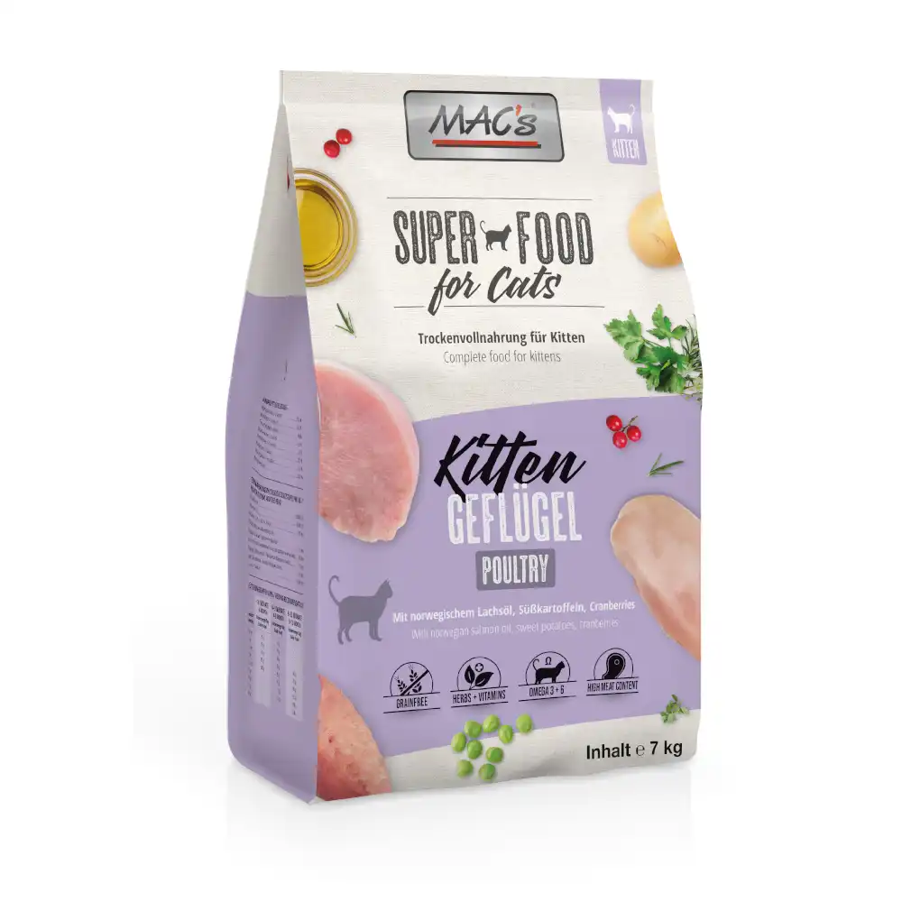 MAC's Superfood for Cats Kitten - 7 kg
