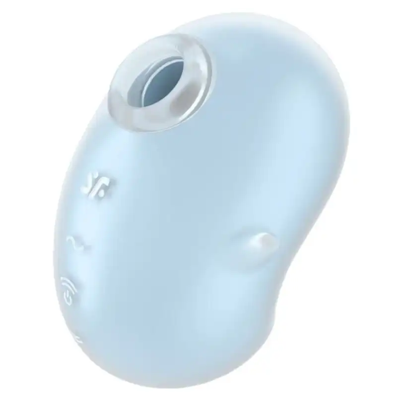 Satisfyer Cutie Ghost Vibrador Lay-On Azul Claro