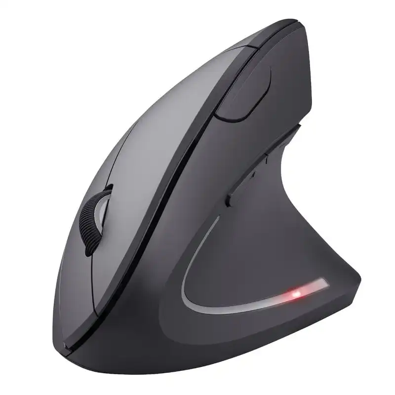 Trust Verto Ratón Ergonómico Vertical Inalámbrico 1600DPI Negro