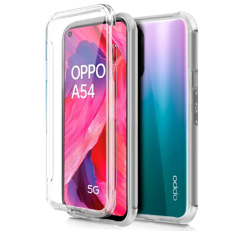 Cool Funda Silicona 3D Transparente para Oppo A54 5G / A74 5G