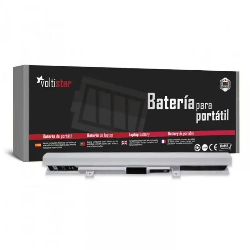 Voltistar Batería Blanca para Toshiba Satellite C50-B C55B PA5184U-1BRS PA5185U-1BRS