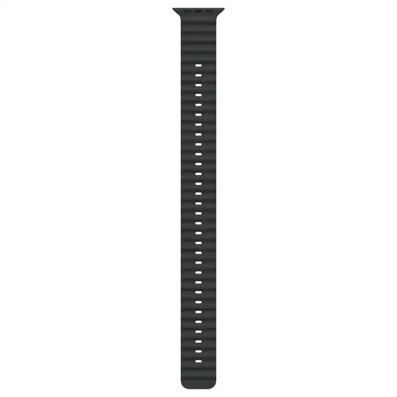 Apple Extensión para Correa Ocean Negra/Titanio Natural 49mm Talla Única