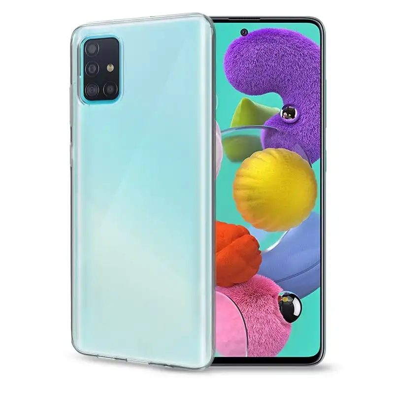 Celly Gelskin Funda Silicona Transparente para Samsung Galaxy A51